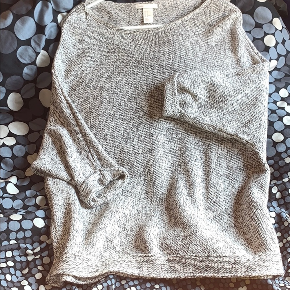 H&M Oversized rolled sleeved light sweater